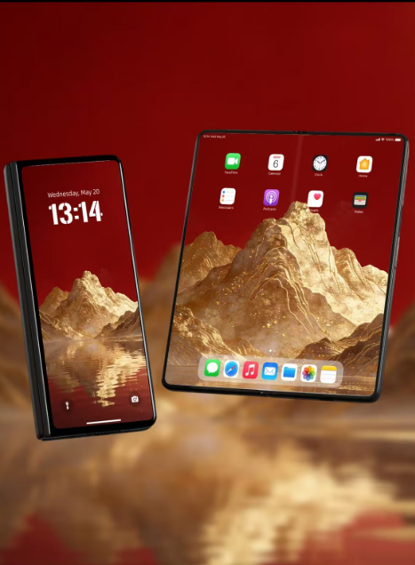 Golden Water Fortune / HD Wallpapers 5-Pack