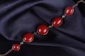 Premium New Nanhong Agate Rose-Red Bracelet – Full Beads, Exquisite Setting, Beautiful Color Harmony