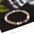Cherry Blossom Agate Pocket Bracelet – Growth, New Beginnings & Positive Energy (Wood Element)