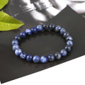 Larimar Pocket Bracelet – Emotional Healing, Calm Energy & Communication (Water Element)