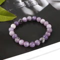 Lepidolite Pocket Bracelet – Stress Relief, Emotional Balance & Calm Energy (Water Element)