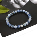 Blue Aventurine Pocket Bracelet – Focus, Mental Clarity & Protection (Wood Element)