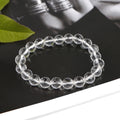 Clear Quartz Pocket Bracelet – Energy Amplifier, Clarity & Spiritual Protection (Metal Element)