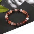 Red Flower Agate Pocket Bracelet – Motivation, Growth & Prosperity (Fire Element)